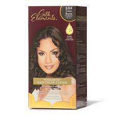 These toffee highlights are golden. Silk Elements Megasilk Permanent Hair Color System