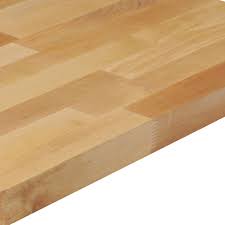 40mm Solid Wood Oiled Square Edge Worktop L 3000mm D 600mm Departments Diy At B Q Square Edge Worktop Kitchen Worktop Stylish Kitchen
