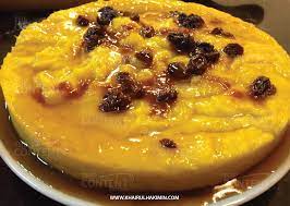 250 grm labu kuning kukus 2. Kek Labu Kukus Berkaramel