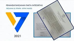 Contoh pakta integritas terbaru list kerja fakta ( bukan ) surat dari karyawan us usbn dan un 2017 berkas edukasi. Penandatanganan Pakta Integritas Pegawai Dan Ppnpn Kppn Wates