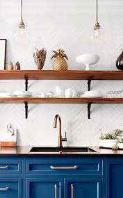 But how to you style them nicely? 10 Lovely Kitchens With Open Shelving