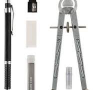 6" Alvin Bow Compass & Pencil Set Shipped Assorted Colors ...