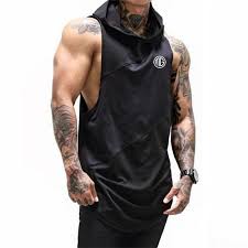 Hooded Gym Tank Top Fitness Gear Mall In 2020 Gym Tank Tops Men Gym Outfit Men Mens Tank Tops Summer