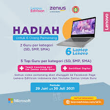 Maybe you would like to learn more about one of these? Dear Guru Lenovo Zenius Bikin Lomba Video Berhadiah Laptop Nih Canggih Id
