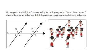 Apa Yang Dimaksud Dengan Sudut Sehadap Jawaban Tema 5 Kelas 4 Halaman 101 102 104 Dan 107 Tribun Ambon