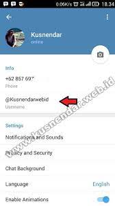 You can find it on your phone or tablet's apps menu. Cara Membuat Username Di Aplikasi Telegram Lewat Hp Kusnendar