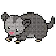 By continuing to use aliexpress you accept our use of cookies (view more on our privacy policy). Opossum Pixel Art Pattern Cross Stitch Pattern Art
