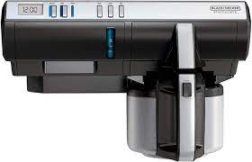 Its casing is of metal and plastic in white with grey accents. Under Cabinet Coffee Maker No Space No Problem