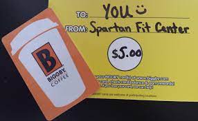 Simply choose the gift amount, fill in the recipients name, email address, add a nice message and click submit. Spartan Dance Fit On Twitter Morning Fitness Rewards Bring In A Friend For Any Morning Fitness Class And Receive A Biggby Gift Card Morningfit Http T Co S6g0bgao6a