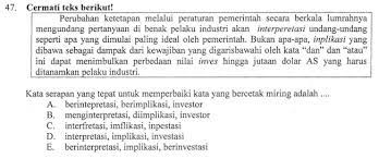 Check spelling or type a new query. Penulisan Kata Serapan Zuhri Indonesia