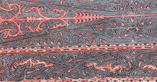 Par Parsoburan Jabu Batak Batik Gambar Ukiran Dekorasi Tradisional