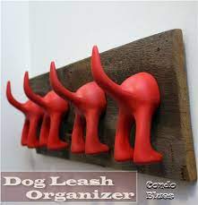 Diy Dog Tail Coat Rack Diy Dog Stuff Dog Organization Dog Leash Hook