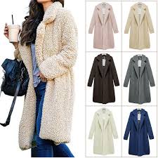 2019 Tom Hagen Fur Coat Women Winter 2019 Plus Size Long Teddy Jacket Warm Thick Fleece Faux Fur Coat Korean White Plush Teddy From Zhongguimin