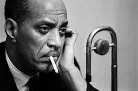 Bobby Hackett, Doc Cheatham, Vic Dickenson, Oliver Jackson, and Arvell  Shaw. In "Concert for SATCHMO (Louis Armstrong), New York, 1976