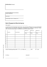 Sie können ihr bank über das formular in der oberen rechten ecke der website hinzufügen. Bank Engagement Bescheinigung Kreis Paderborn