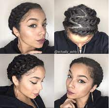 Flat Twists A Quick Easy Protective Style Flat Twist Hairstyles 4c Natural Hair Natural Hair Twists