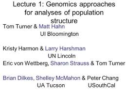 Toward the Ecological Genomics Underlying Plant Adaptation Deer mouse  burrowBirds/insects in a cotton woodFresh water and marine invasives  Aquilegia, Arabidopsis,