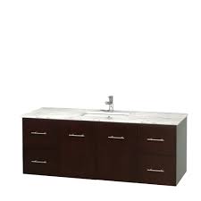 Save 15% more at checkout. Centra 60 Single Bathroom Vanity For Undermount Sinks Espresso Beautiful Bathroom Furniture For Every Home Wyndham Collection