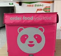 China 500D Food Panda Motorbike Delivery Bag Backpack Style ...