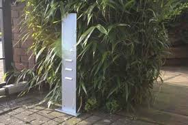 Verschiedene formen und farbenstopcontact van steen voor tuins. Licht Und Steckdosen Im Garten Aussenbereich In Einer Saule