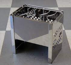 そろそろソロキャン カマド スマートグリルの改造 アウトドアキッチン グリル 改造