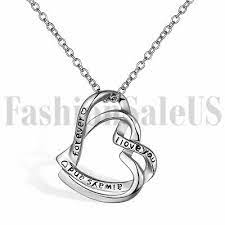 This is i love you always forever by shaun & jen on vimeo, the home for high quality videos and the people who love them. Women 925 Sterling Silver I Love You Always And Forever Heart Pendant Necklace Ebay
