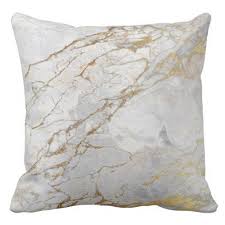White Gray Silver Pearly Gold Vip Brush Marble Throw Pillow Zazzle Com In 2020 Throw Pillow Covers 20x20 Gold Pillows Throw Pillows