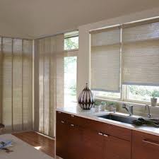 patio door window treatments houzz