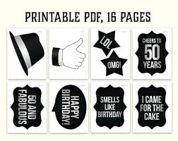 Free Printable Photo Booth Props Birthday Pdf 50th Birthday Photo Booth Props Printable Pdf Birthday Party Etsy Birthday Photo Booths Birthday Photos Photo Booth Props