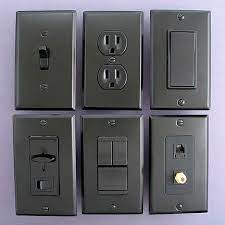 Black Switch Plates Are Meant To Be Noticed Black Light Switch Black Electrical Outlets Wall Switch Plates