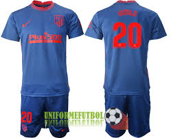 Kits/uniformes de diferentes equipos del mundo para fts 15 y dream league soccer. Uniformes Atletico Madrid Visitante Vitolo 20 2020 2021 Tienda Uniformesfutbol Com