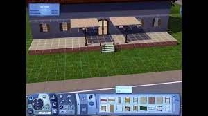 Sims 3 Building A House With A Front Porch Youtube
