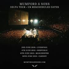 Local mumford & sons concerts will be listed at the top, with all other shows. Mumford Sons On Twitter New Dates For The 4 Postponed Uk Shows Are Now Confirmed For June 2019 We Re Grateful For Your Patience We Really Hope You Can Join Us But