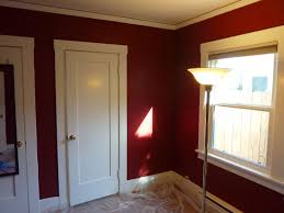 Http Renovationadventure Com Wp Content Uploads 2010 09 122 Jpg Burgundy Bedroom Burgundy Walls Room Renovation