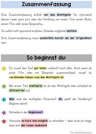 Die vorgangsbeschreibung begegnet uns im deutschunterricht der grundschule. Ubersicht Fur Die Textsorte Zusammenfassung Inhaltsangabe Fur Grundschuler Inhaltsangabe Schreiben Zusammenfassung Inhaltsangabe