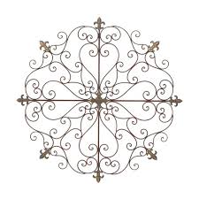 Mount your piece to the wall with a float or metal posts (available in three colors) for large acrylic prints. 42 Rustic Fleur De Lis Metal Wall Decor Olivia May Target