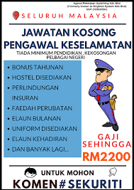 Agensi pekerjaan tops sdn bhd. Jawatan Pengawal Keselamatan Malaysia Job Website
