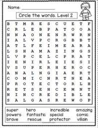 Superhero Theme Differentiated Bundle This Is A Cross Curricular Super Hero Unit That Differentiation Activities States And Capitals Literacy Center Activity