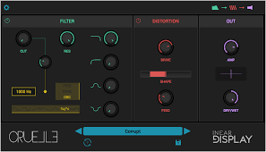 Cruelle Inear Display Creative Vst And Audio Unit Plugins Music Software Plugins Modulators