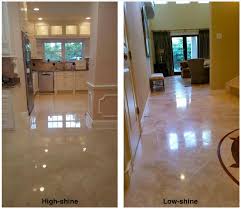 Tiles with a lappato glaze have a higher shine than matte tiles, but a gentler finish than a gloss tile. Travertine Floor Restoration Shiny Vs Matte Finish Bizaillion Floors