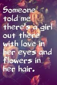 Check spelling or type a new query. Flowers In Her Hair Quotes Quotesgram