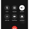 Tap swap to swap calls. 1