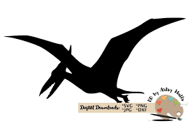 Download Dinosaur Svg Pterodactyl Silhouette Dinosaur Bedroom Decor 99415 Svgs Design Bundles