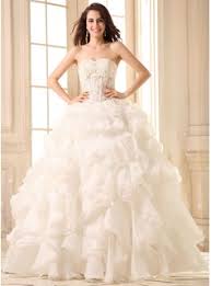 Gewiss, eine ehe zu bauen scheint unwiderstehlich üppig und schön, warten auf alle mädchen. Duchesse Linie Herzausschnitt Bodenlang Organza Brautkleid Mit Spitze Perlen Verziert Gestufte Ruschen 002030754 Jj S House