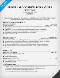 program coordinator job description