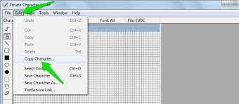 Grey characters in a cut and paste documents. Create Customized Fonts And Characters With Windows Private Character Editor Hongkiat