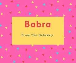 May 29, 2020 · meaning & history derived from greek βάρβαρος (barbaros) meaning foreign. Babra Name Hanoverianize Movieshdflix Site