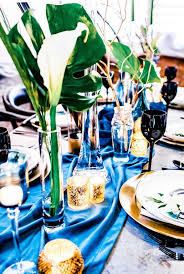 30th Birthday Dinner Party Ideas Tropical Table Centerpieces From A Luxe Tropics Dinner Party On Kara S Party Ideas Karaspartyideas Com 21 Dinner Party Ideas For Adults Birthday Party Tables Adult Birthday Party