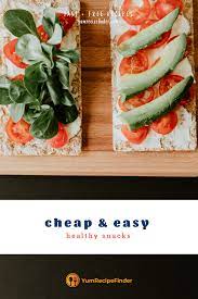 Snack Time Just Got Easier Cheaper And Healthier Find Many Healthy Snack Recipes On The Yumrecipefin Healthy Snacks Recipes Cheap Easy Healthy Snacks Healthy