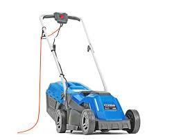 Hyundai 1500w electric lawn scarifier / aerator / lawn rake, 230v | hysc1500e £139.99 inc. Hyundai Hym3300e 33cm 1200w Electric Mulching Lawn Mower With Rear Roller